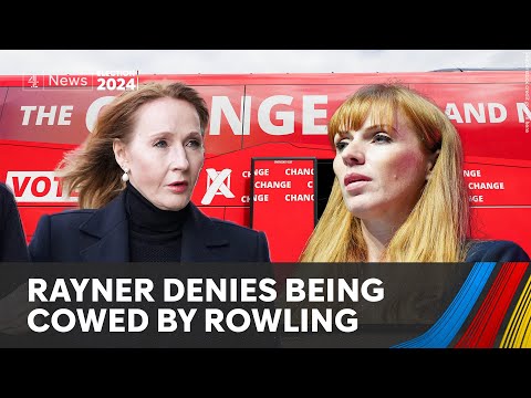 Angela Rayner says she won't be cowed by JK Rowling when it comes to her views on gender reforms
