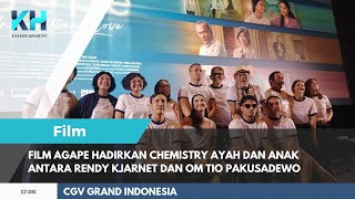 Film Agape Hadirkan Chemistry Ayah dan Anak antara Rendy Kjarnet dan Om Tio Pakusadewo