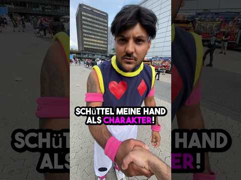 Schüttel meine Hand als Charakter 💀😭 - Dokomi Edition Part 2🎎 #cosplay #hisoka #sasuke #hxh #jjk