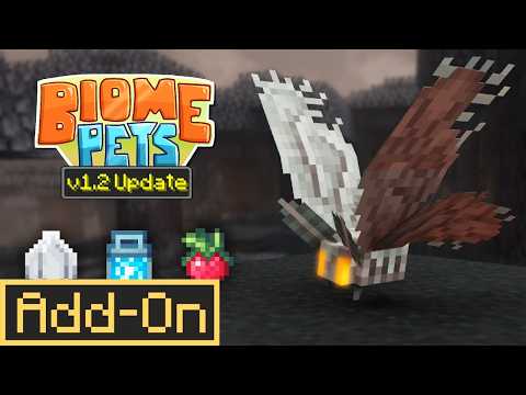 BIOME PETS 1.2 ADDON: 80+ Pets To Catch, Battle & Evolve in Minecraft Bedrock Edition