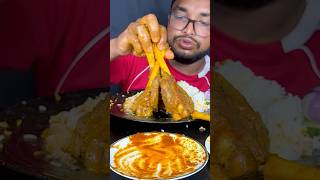 Mutton leg nalli curry eating #bdbesteverfood #shorts