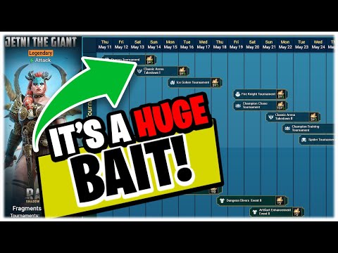 Avoid HUGE BAIT This Weekend! Jetni is LIVE! | RAID Shadow Legends