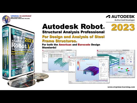 Autodesk Robot Structural Analysis Professional 2023 | Steel | Level I