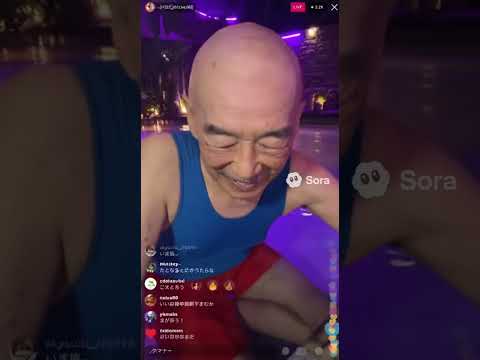 Instagramライブするおじいちゃん #sora #aiart