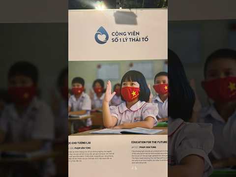 コロナ禍を振り返る写真展示🇻🇳ホーチミン市旧10区に新しく開園した公園にて #shorts #vietnam #photography #hcmc