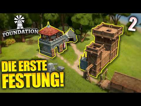 Erste kleine HOLZBURG entsteht! | Foundation