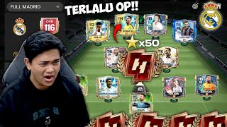 AKU BANGUN TEAM FULL REAL MADRID PUSH RANK KE RANK TERTINGGI DI GAME BINTANG 50! - EA FC MOBILE 25