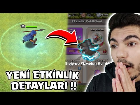 YENİ ETKİNLİK DETAYLARI VE YENİ DESTANSI EKİPMAN !! - Clash Of Clans