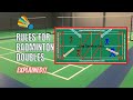 Mastering the Rules of Badminton Doubles