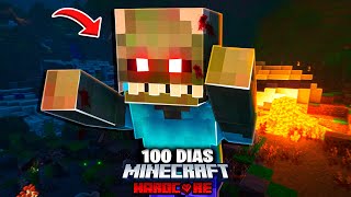 SOBREVIVI 100 DIAS EM UM SURTO DE FUNGO DE ESPÓROS ZUMBI PARASITA NO MINECRAFT - O FILME