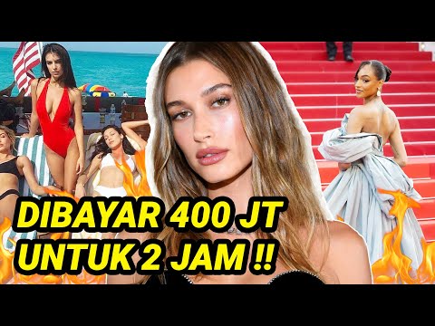 HAILEY BIEBER DIB4YAR 400jt untuk 2 JAM? DRAMA YACHTING ...