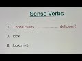 Understanding Adjectives and Sense Verbs