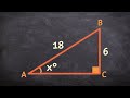 Finding Missing Angles in Right Triangles