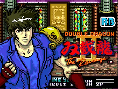 1993 [60fps] PCE Double Dragon II: The Revenge ALL