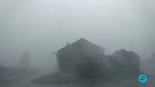 Reventón húmedo en el oblast de Arkhangelsk, Rusia