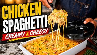 Creamy Chicken Spaghetti That Everyone Will Love