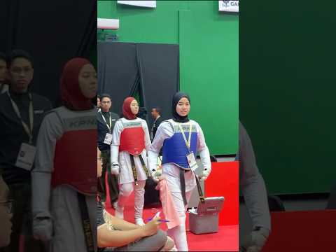 Gadis cantik dengan skill bertarung yang luar biasa😱‼️#taekwondo #shorts #ichaltkd