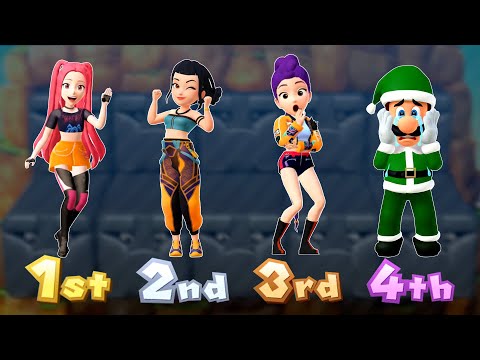 【マリオパーティ10】面白いミニゲーム Mira VS Rumi VS Zoey VS ルイージ(最強CPU｢たつじん」)
