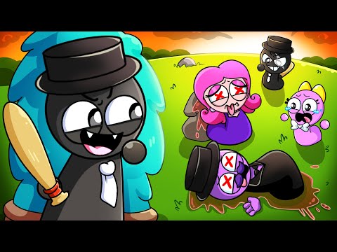 WHO KILLED BLACK's PARENTS?! Incredibox Sprunki Animation