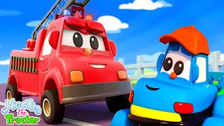 Wheels on the Fire Truck Song + More Hector the Tractor Best Nursery Rhymes for Children