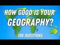 Geography Knowledge Assessment
