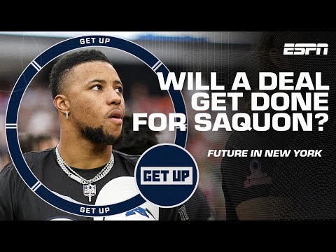Saquon's contract situation, Dak's expectations, the NFC North race & more  | Get Up video clip