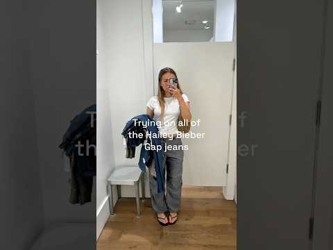 I tried on all of Hailey Bieber’s Gap jeans…