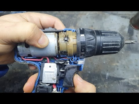 Mini Drill Trigger Repair  - Matkap tetik tamiri