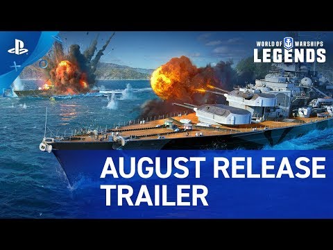 World of Warships: Legends - Update 1.0 Trailer | PS4