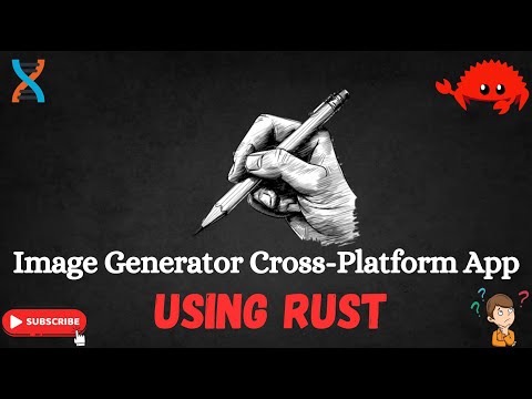 Image Generator Cross Platform App using RUST | Ai | Dioxus | Tailwind Css | RUST Project