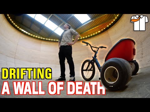 Drift Trike vs Wall of Death!!