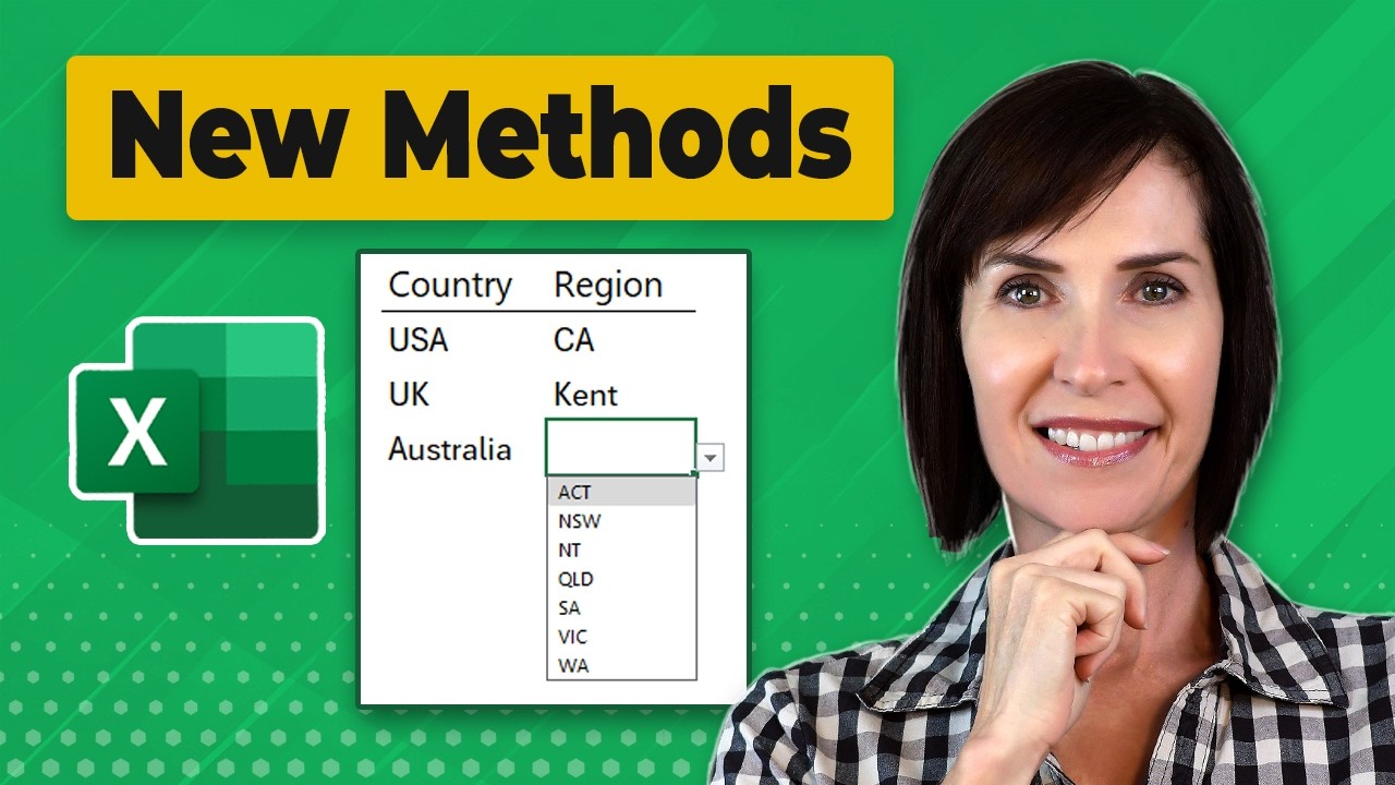 NEW Excel Drop-Down Lists That Adapt to Your Data