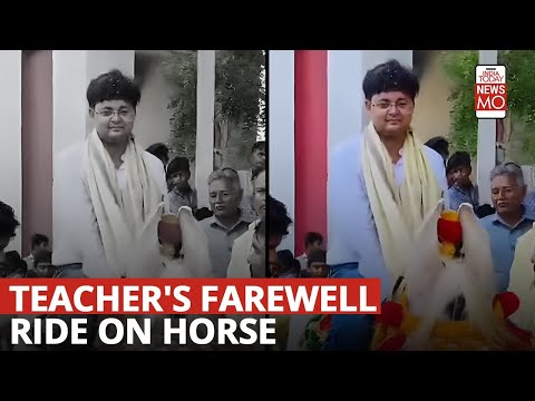 Gujarat Teacher Farewell Video: Why This Village Made Their 'Khilona Guru' Ride A Horse
