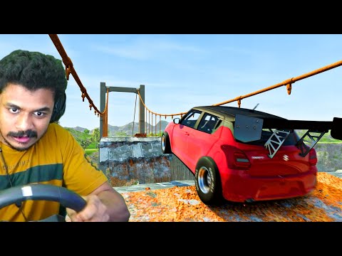 SUZUKI SWIFT VS SUPRA BROKEN BRIDGE TEST 🔥