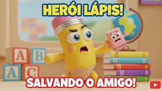 História infantil - O lápis valente
