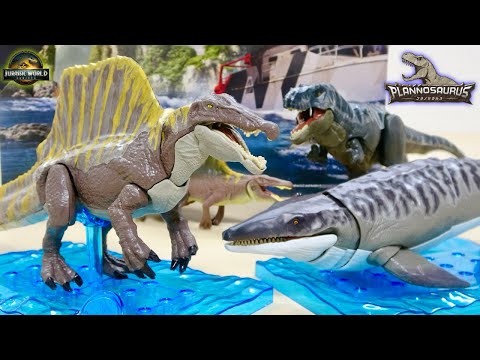映画で登場するスピノサウルスがプラモデルになった! 【プラノサウルス】ジュラシック・ワールド 復活の大地