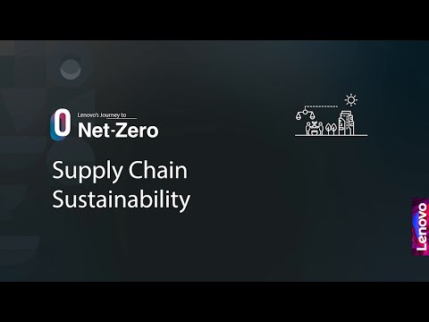 Journey to Net-Zero: Sustainable Supply Chain