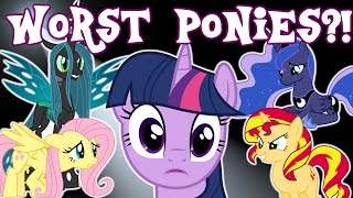 Top 5 Most OVERRATED MLP Characters!