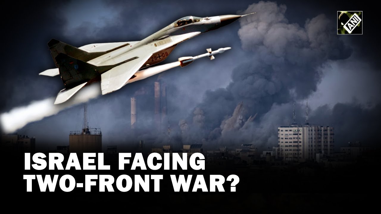 Isreal’s Two Front War | IAF fighter jets Striking Hezbollah Military Infrastructure in Lebanon