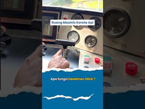 Kenapa Masinis Harus Pegang Deadman Stick? | Fakta Kereta Api Indonesia