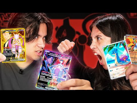 Can My SISTER Beat Me in a Pokémon Pack Battle? (Destined Rivals)