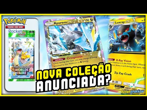 🚨URGENTE🚨 REACT NOVA COLEÇÃO *WORLDS FAIRE*! TRAILER *FAKE*! || Pokémon TCG Pocket #251