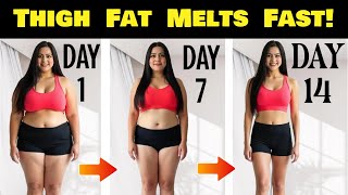 Hate Leg Workout ? Easy Exercises To Lose Thigh Fat & Get Slim Legs In 14 Days