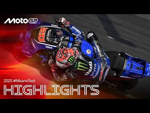 New Yamaha V4 turns heads as Pedro Acosta goes quickest at the Misano Test! ⏱️