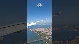 Approaching Lisbon from above A330 TAP