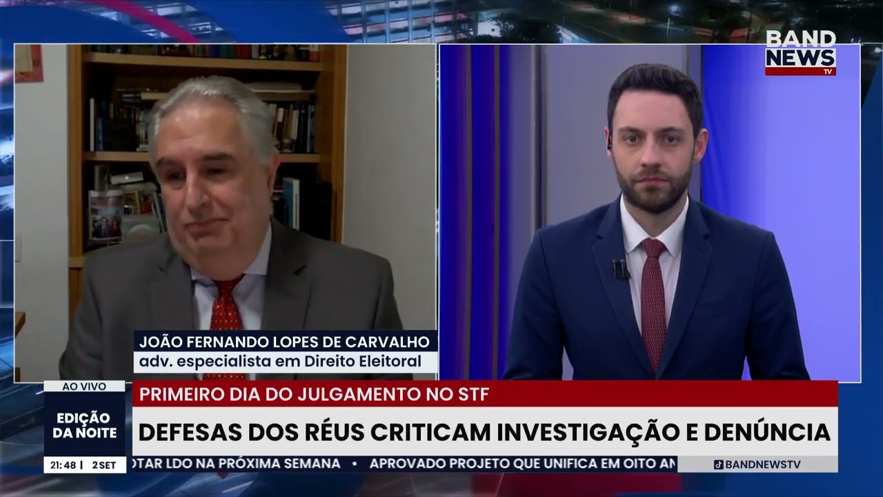Defesa dos réus criticam investigação e denúncia | BandNews TV