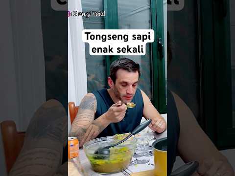 Tongseng sapi buatan istri enak sekali #bulespanyol #mukbang #makan #plangioliver