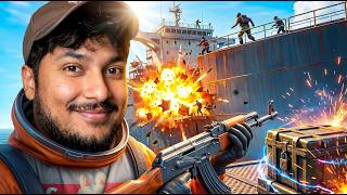 අපි යමු නැවේ බඩු උස්සන්න |  Rust Gameplay