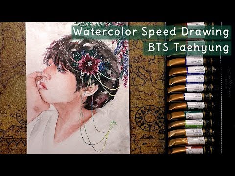 [SpeedDrawing] BTS Taehyung - InBloom OT7 series
