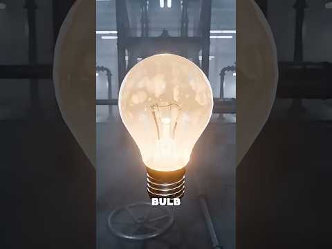 How a Light Bulb Gets Hotter Than Molten Lava #shorts #engineering